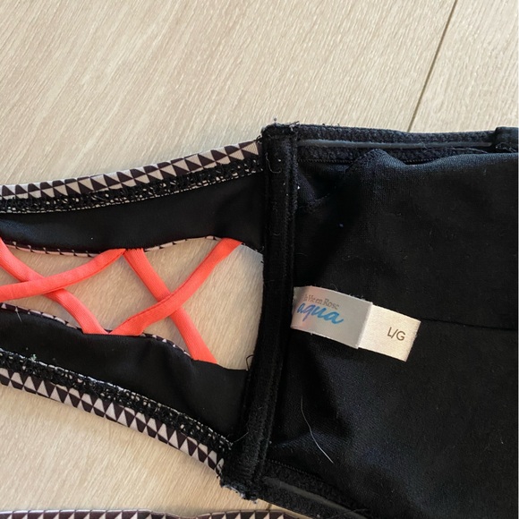 La Vie on Rose Aqua strapless bathing suit - Picture 4 of 4